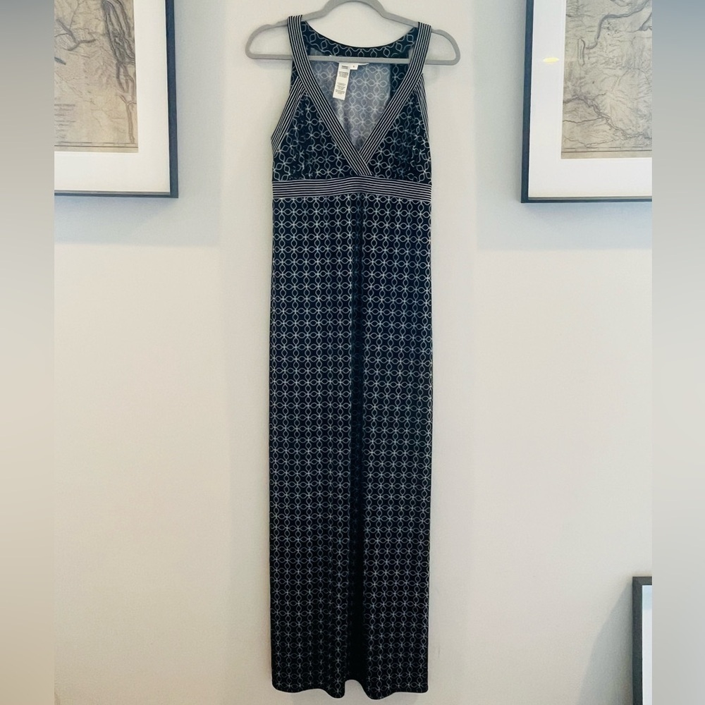 Max Studio Monochrome Patterned maxi Dress